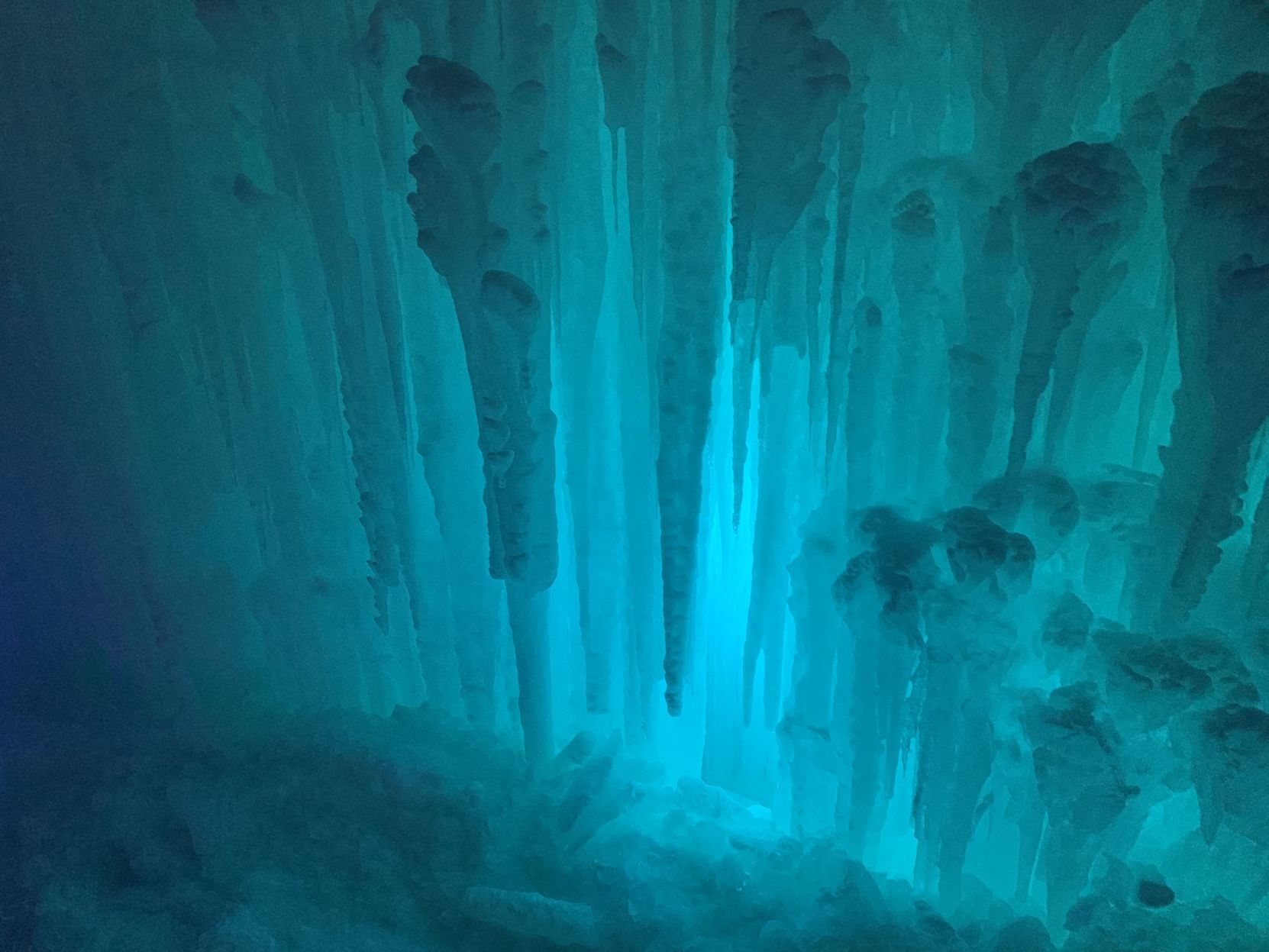 Blue ice